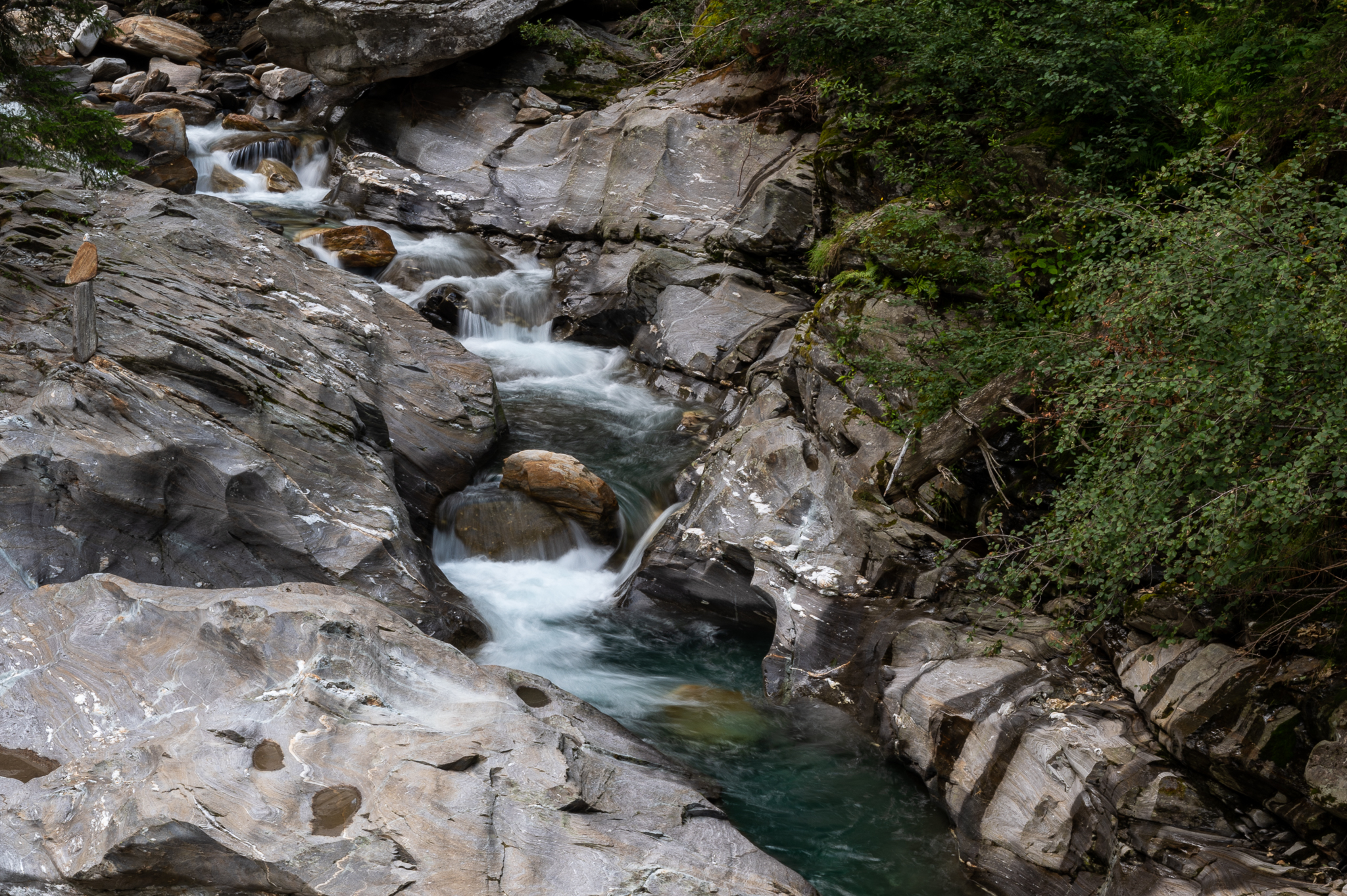 Lungo il fiume Calanzasca