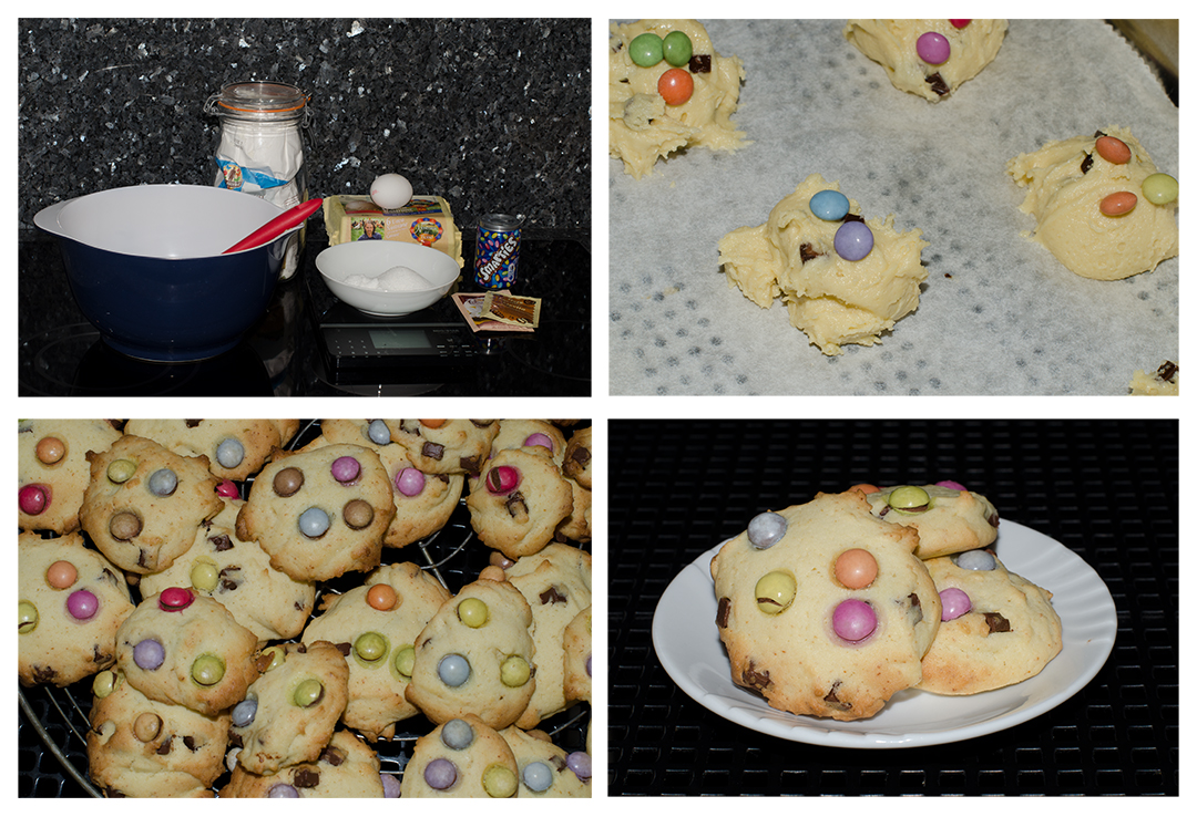 Biscotti con Smarties