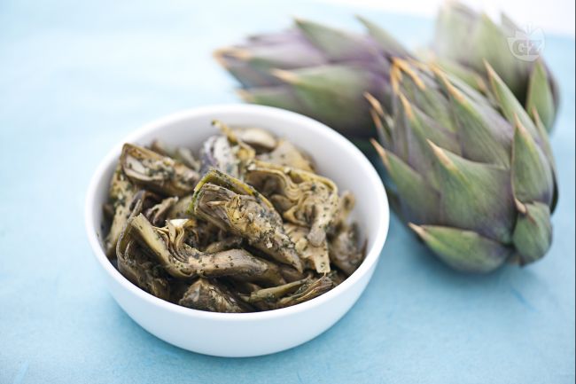 Carciofi trifolati Carciofi trifolati