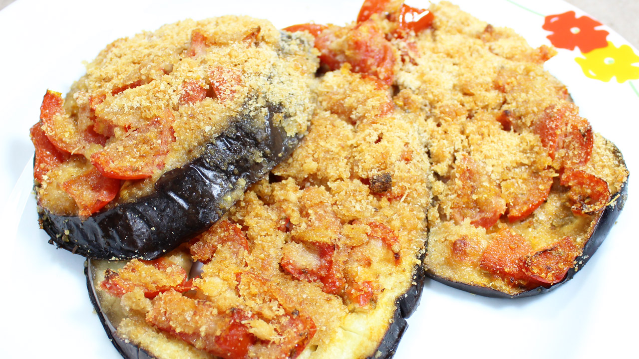 Melanzane gratinate al forno