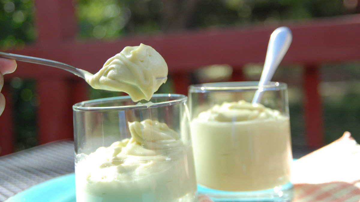 Mousse con avocadoo Mousse con avocado