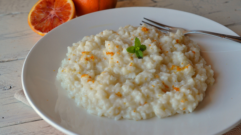 Risotto alle arance e mascarpone